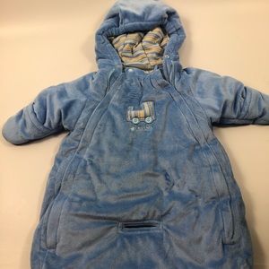 * Carters hooded bunting